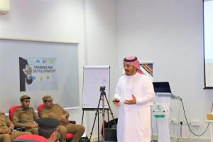 Head of the Department of Construction Engineering at Al-Qunfudhah College of Engineering Holds a Training Course for the Police Force